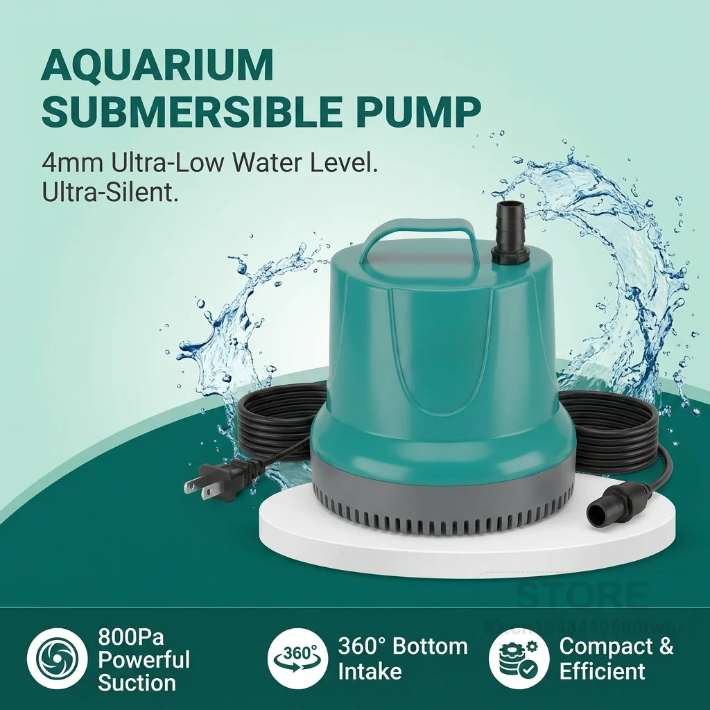 Marine Aquarium Equipment - Bomba Sumergible para Acuario, 800 Pa