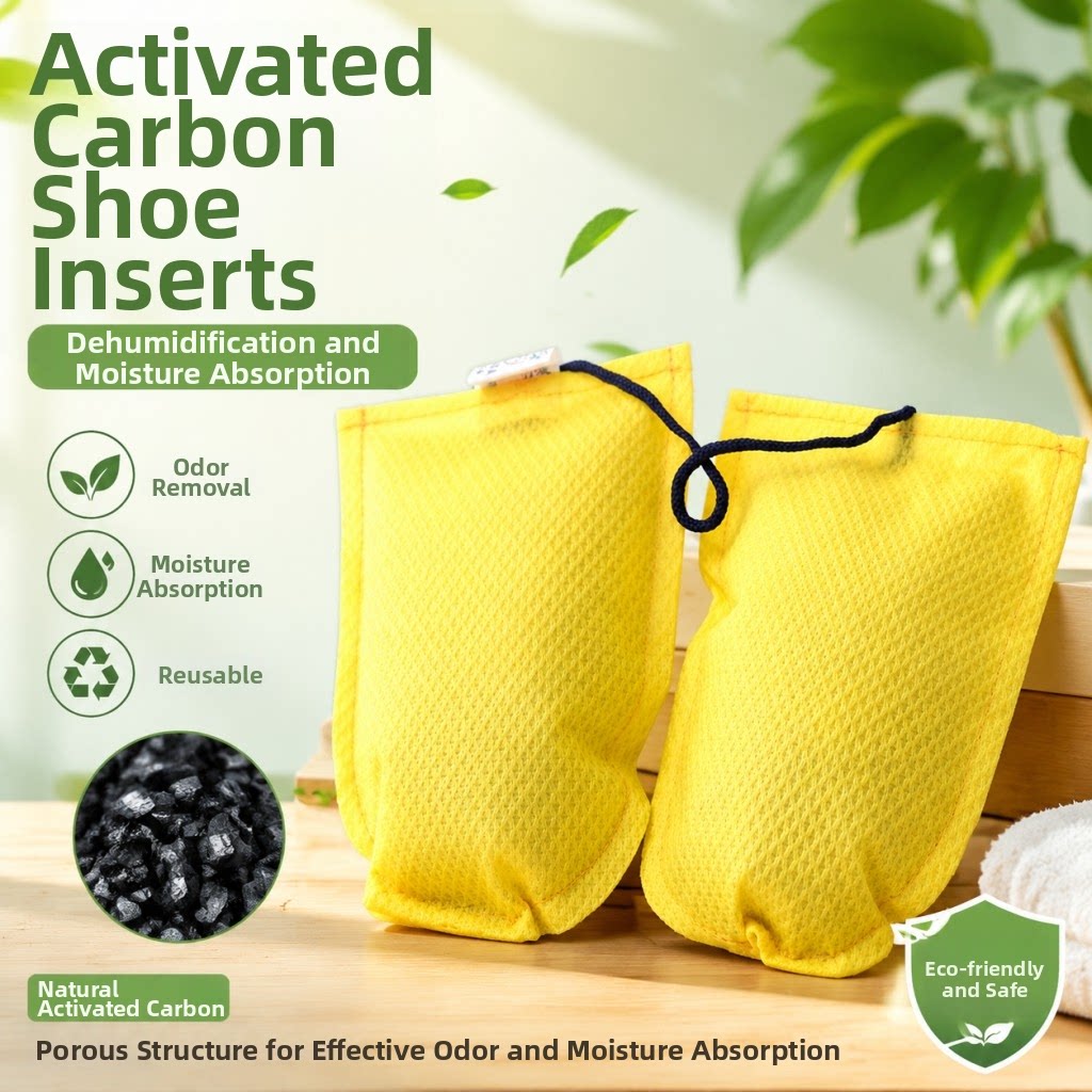 Activated Carbon Bag - Plantillas de carbón de bambú, desodorantes