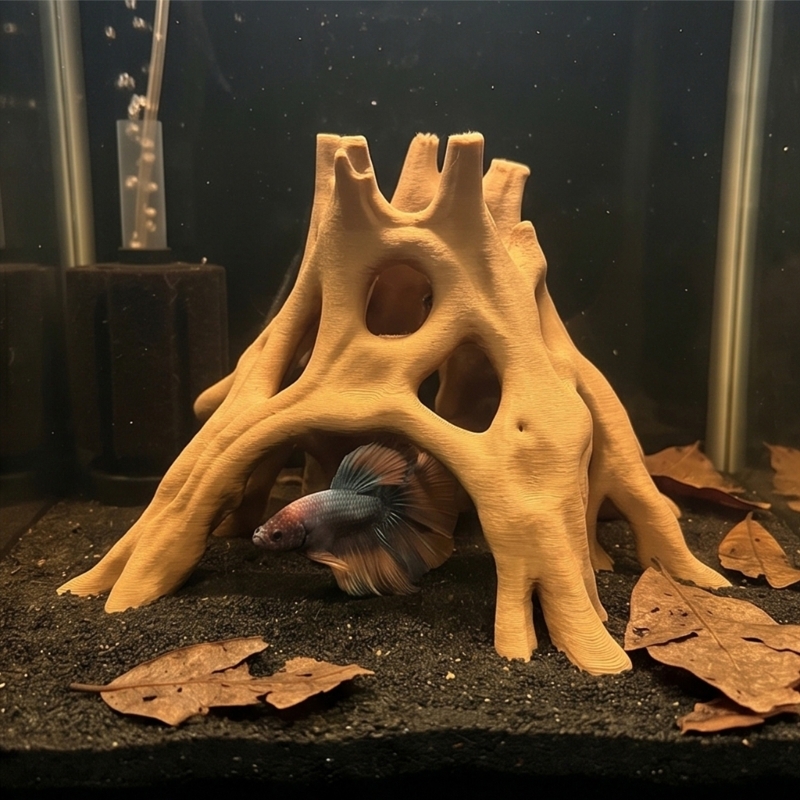 Cueva raíz Natural, escondites - Aquarium Marine Rock reseña y precio