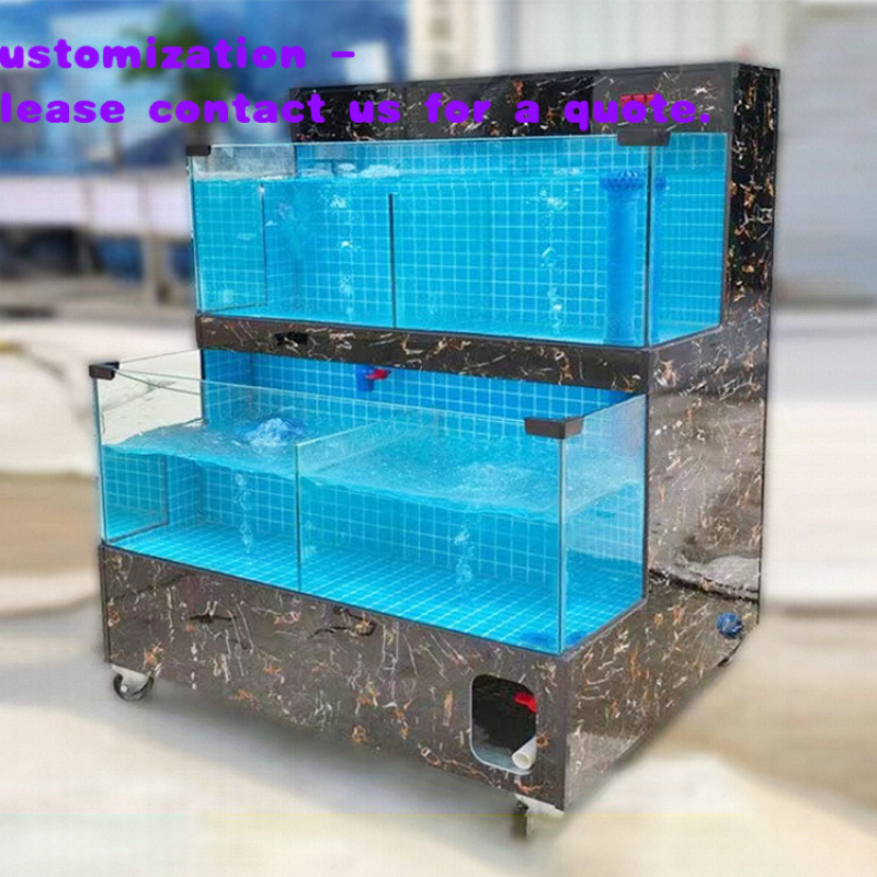 Acuario de acrílico grande per - Aquarium Marine Salt reseña y precio
