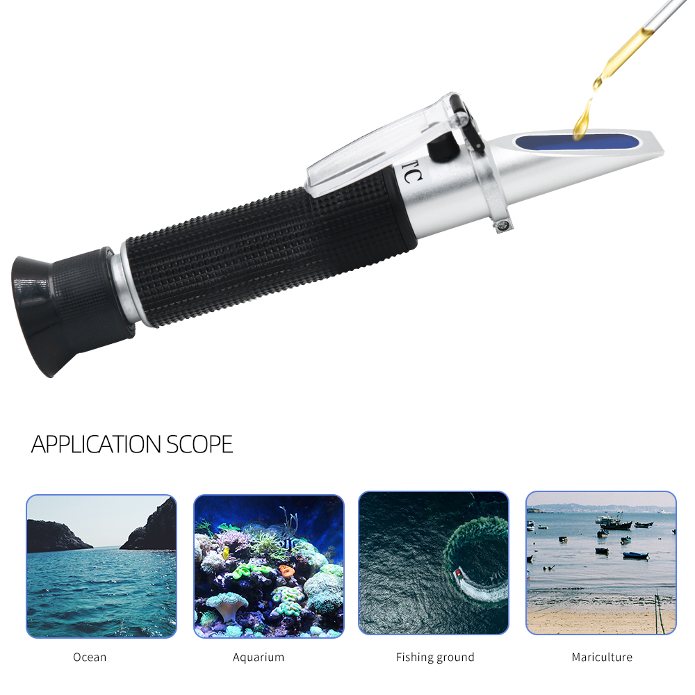 Refractómetro de salinidad por - Marine Aquarium Refractometer reseña y precio