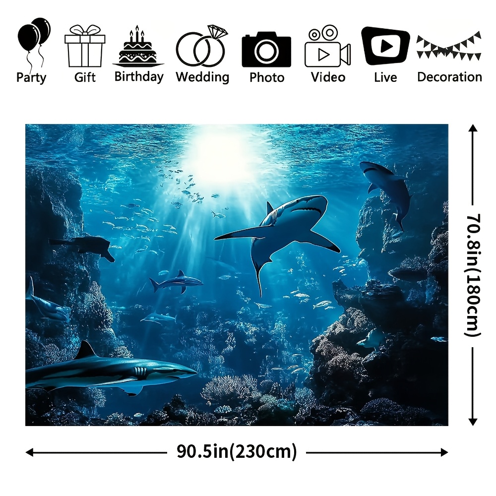 Impresionante Tapiz de Pared c - Aquarium Blue Marine reseña y precio