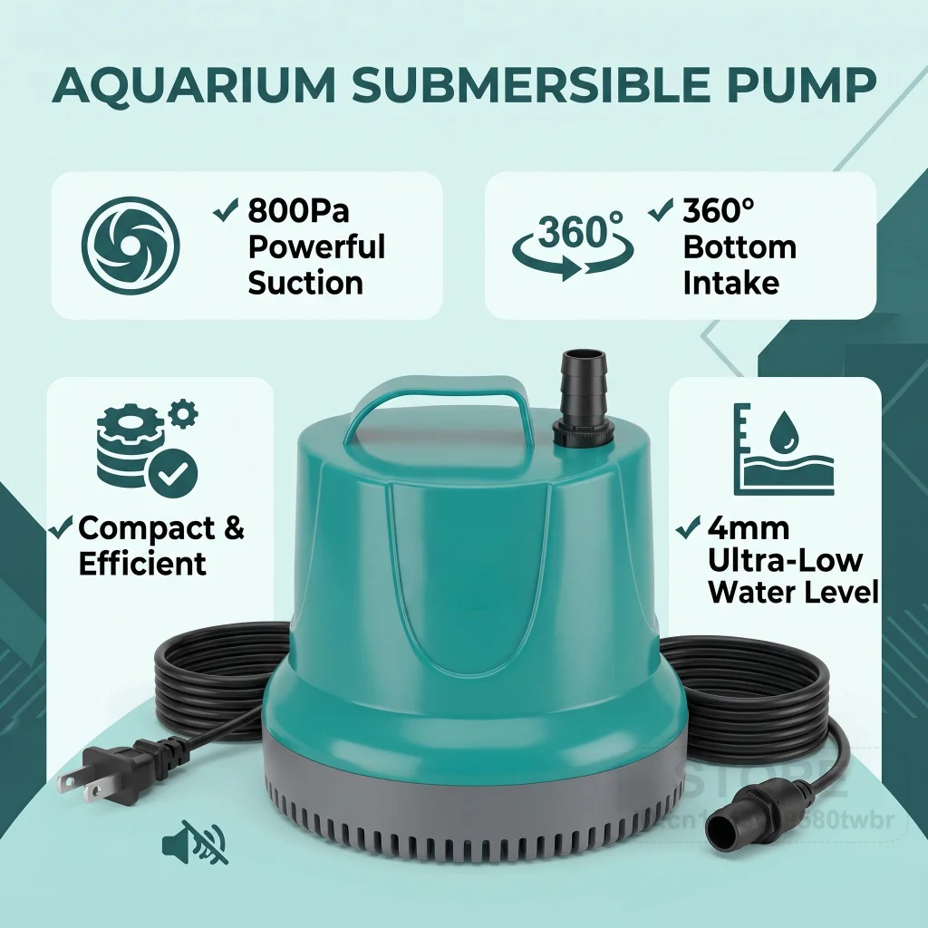 Bomba Sumergible para Acuario, - Marine Aquarium Equipment reseña y precio