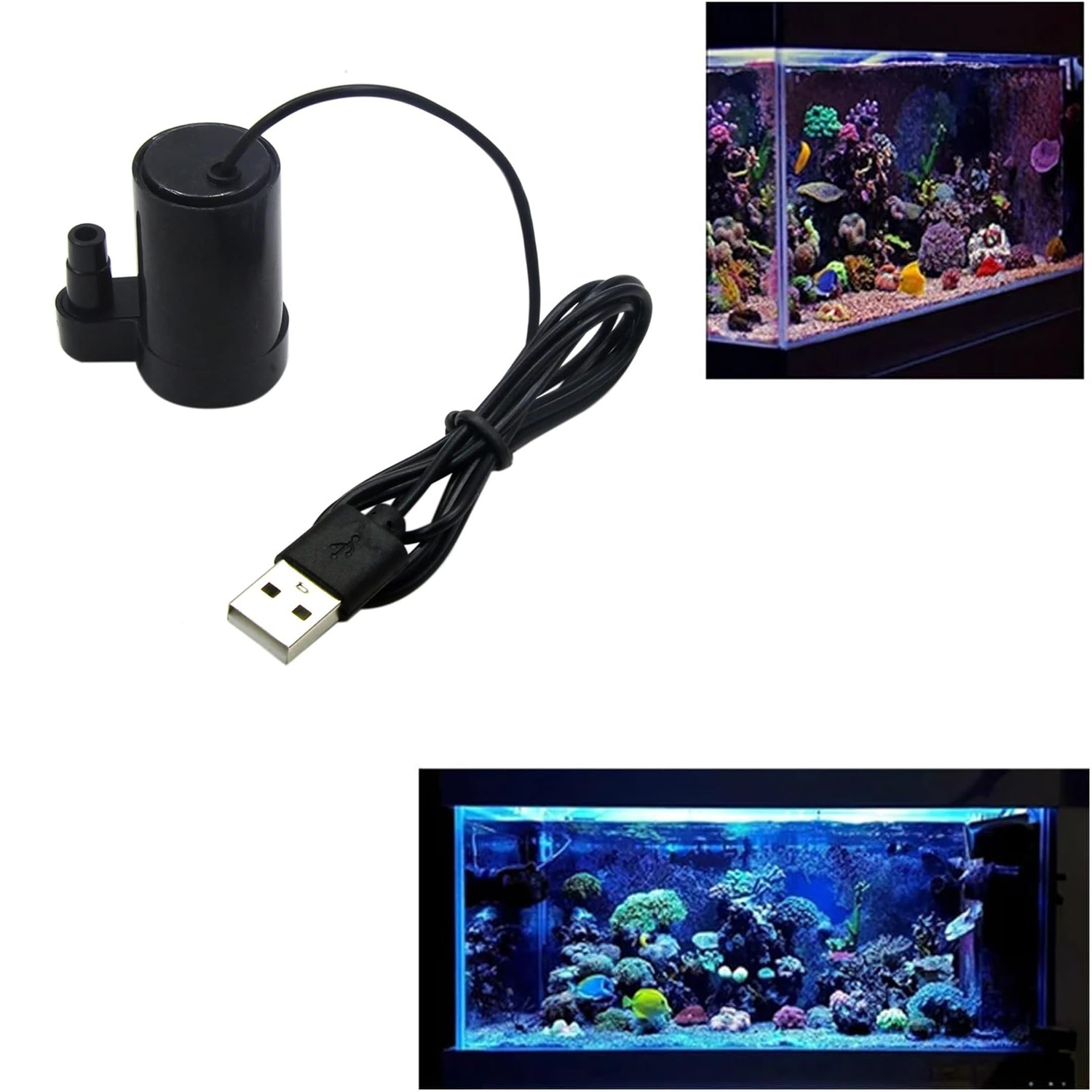 1/2pc DC 3-5V USB Micro sumerg - Marine Aquarium Hydrometer reseña y precio