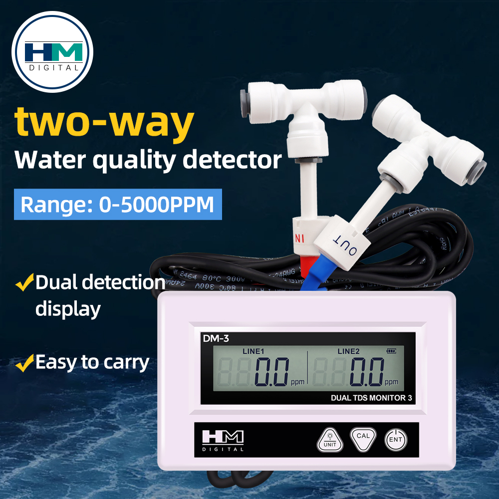 HM DM3 en línea TDS EC Probado - Marine Aquarium Hydrometer reseña y precio