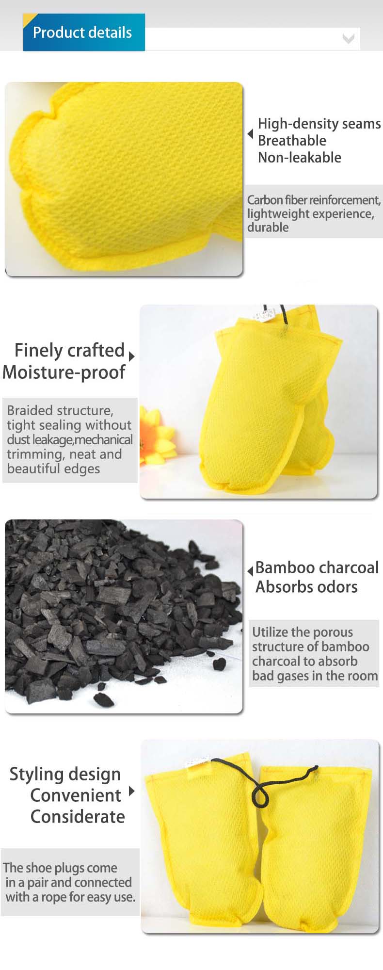 Plantillas de carbón de bambú, - Activated Carbon Bag reseña y precio