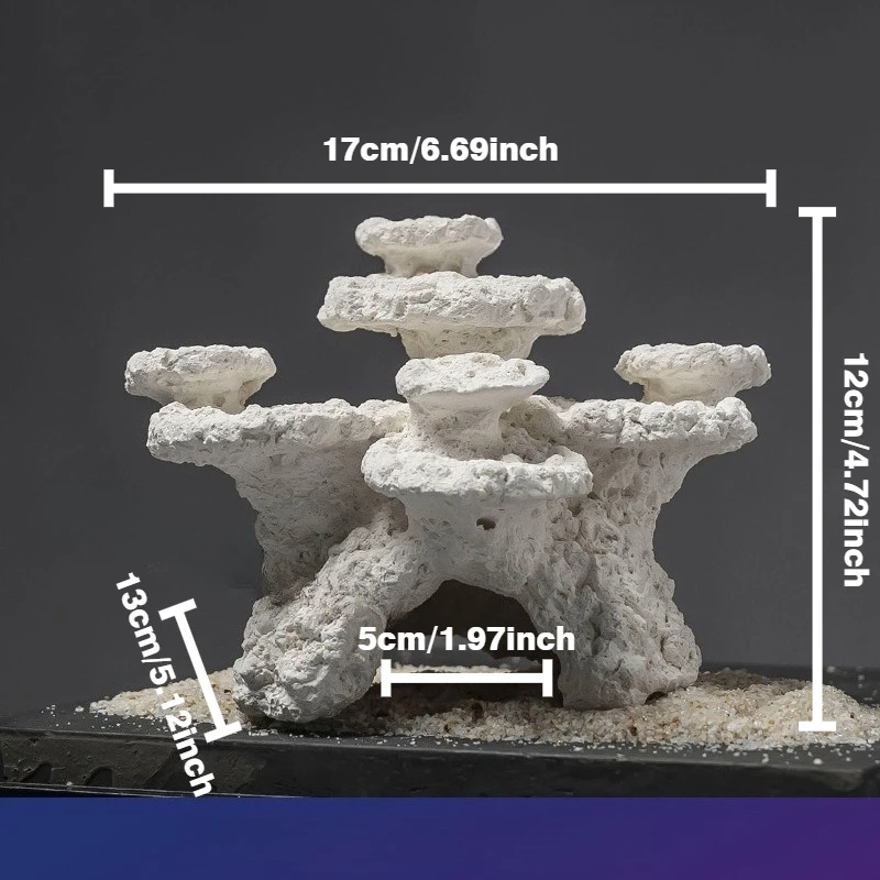 Material de paisajismo para ac - Aquarium Marine Rock reseña y precio