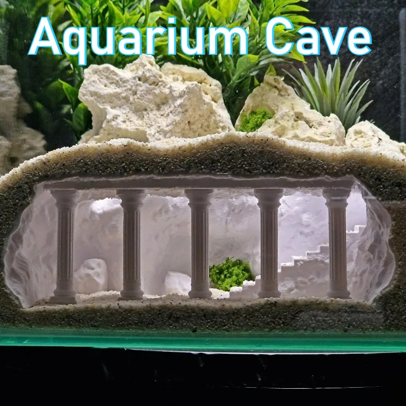 Cueva para Peceras Impresa en  - Aquarium Marine Rock reseña y precio