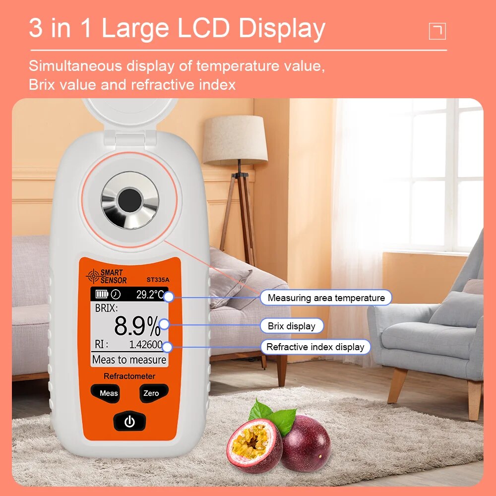 Refractómetro Digital LCD, Med - Marine Aquarium Refractometer reseña y precio