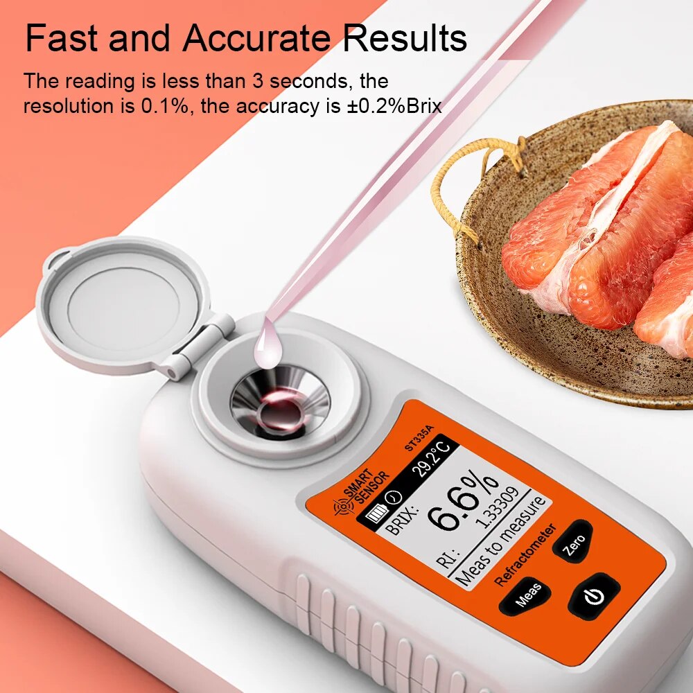 Refractómetro Digital LCD, Med - Marine Aquarium Refractometer reseña y precio