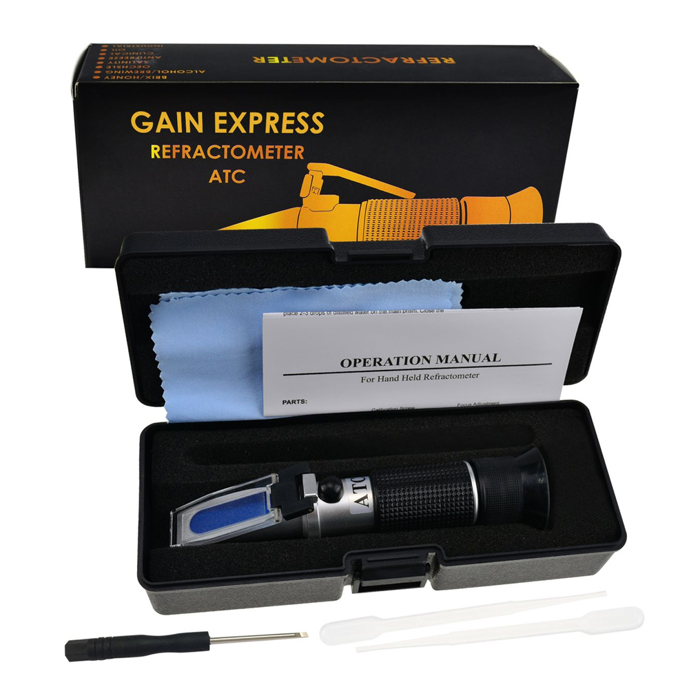 Refractómetro alcoholímetro me - Marine Aquarium Refractometer reseña y precio