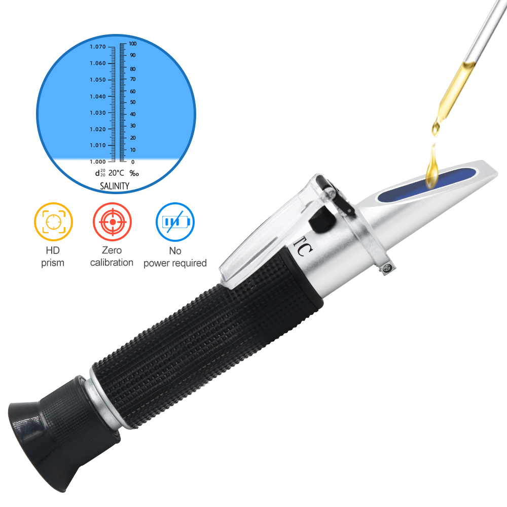 Refractómetro de salinidad por - Marine Aquarium Refractometer reseña y precio