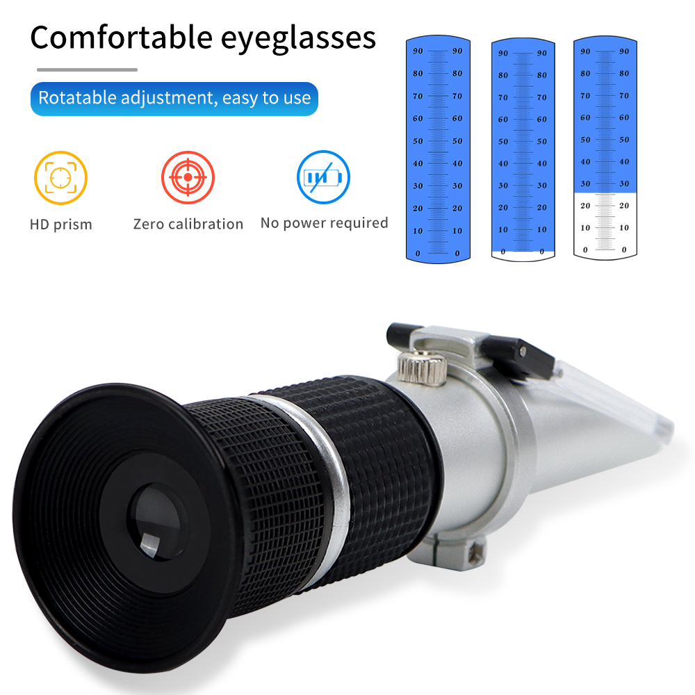 Refractómetro Brix de mano 0-9 - Marine Aquarium Refractometer reseña y precio